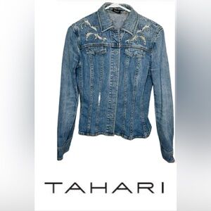 Small Tahari Jean Jacket